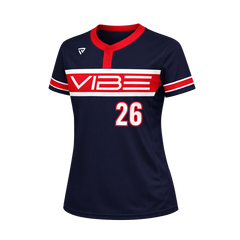 Vibe Softball Navy Uniform Top