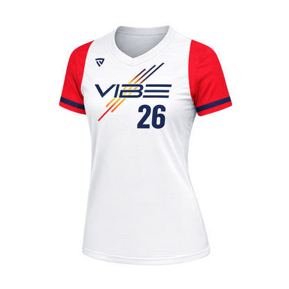 Vibe White Jersey Top