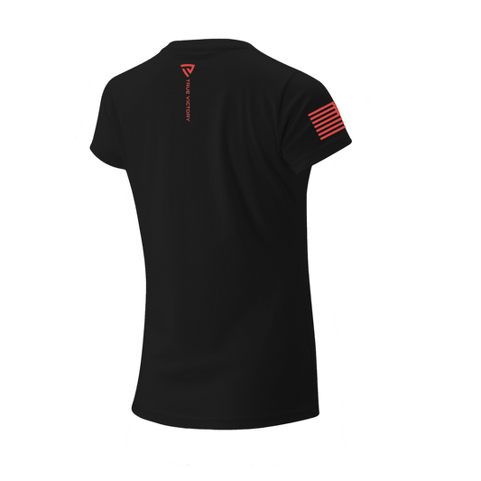 Women's RU True x Cole Russo Signature Series Black Tee
