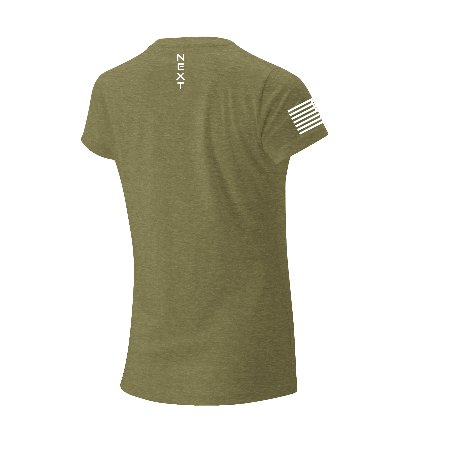 Women's RU TRUE Military Green Tee