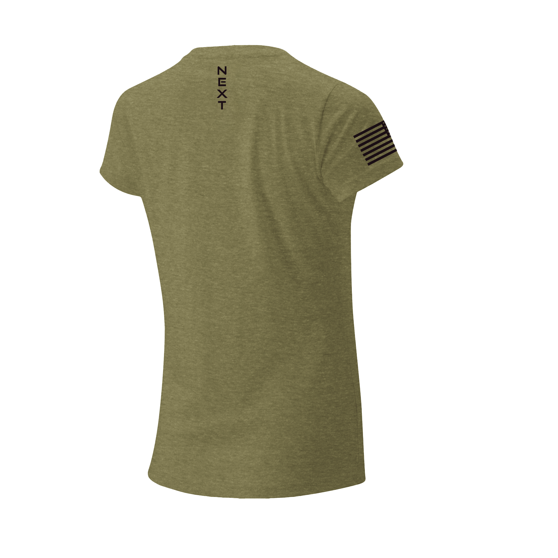 Women's RU TRUE Military Green Tee