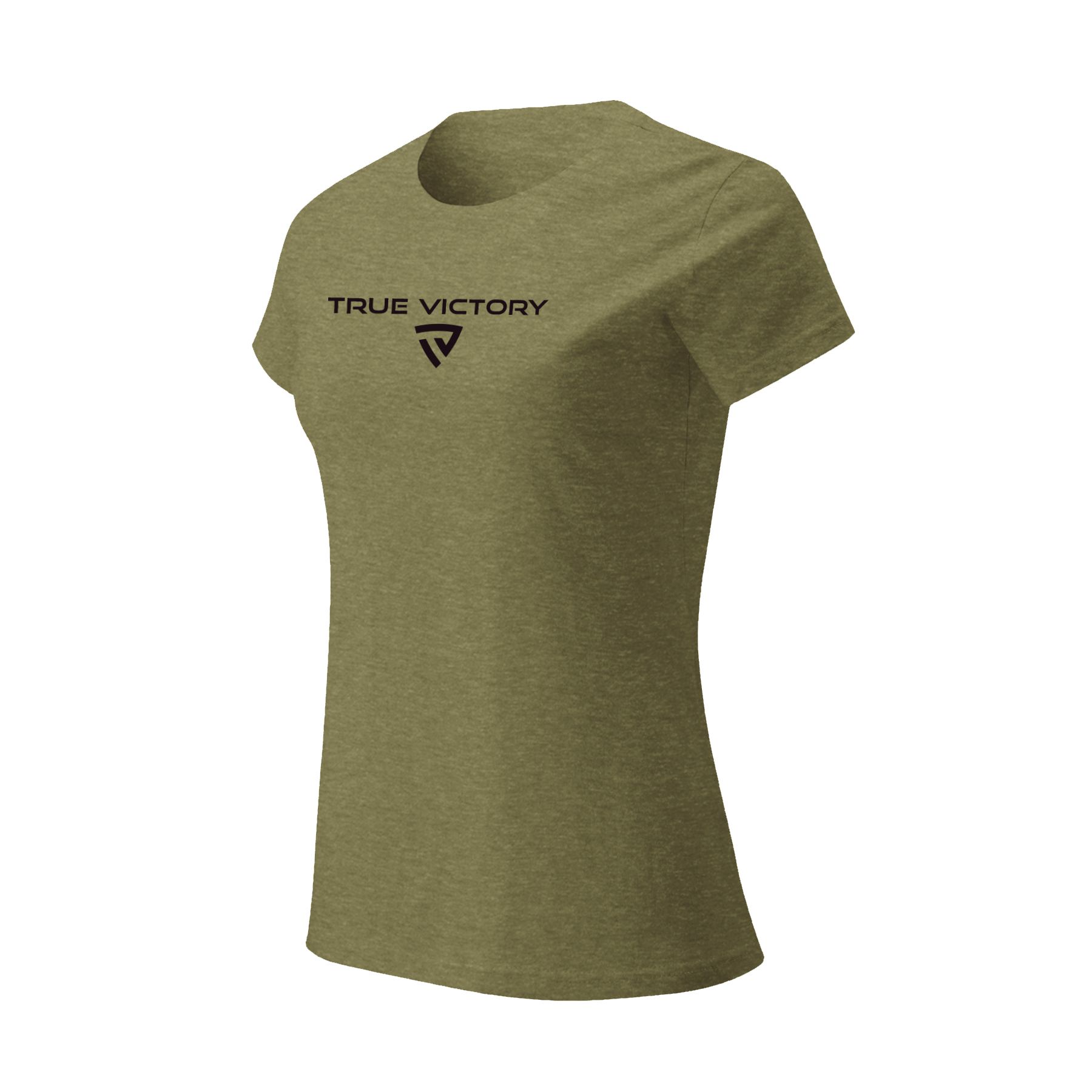 Women's Victorious Military Green Tee