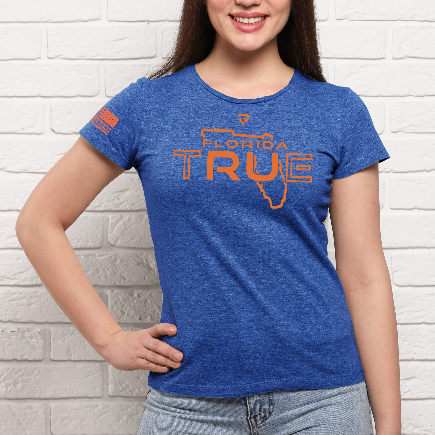 Women's RU TRUE Florida x Gator Tee