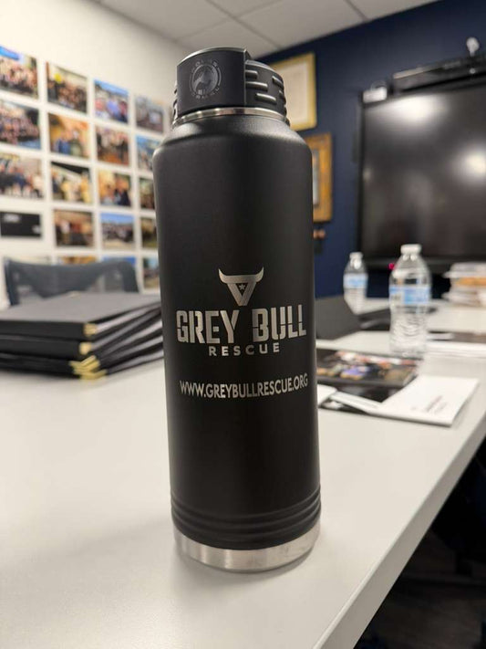 Grey Bull 40 oz. Water Bottle