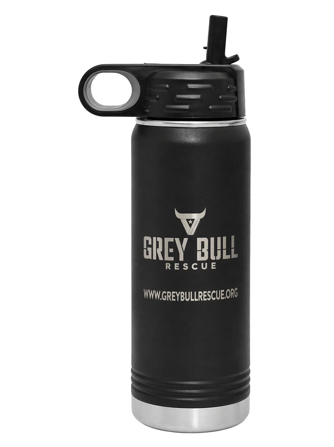 Grey Bull 40 oz. Water Bottle