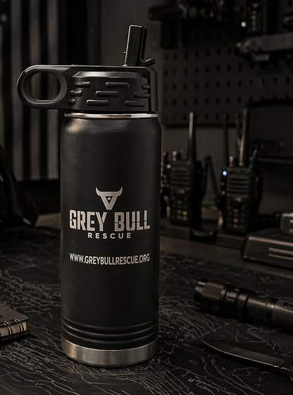 Grey Bull 40 oz. Water Bottle