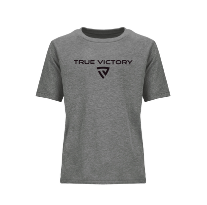Youth Victorious Dark Heather Gray Tee