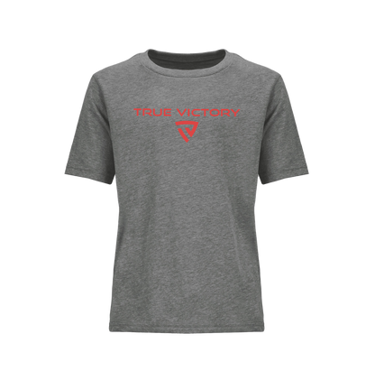 Youth Victorious Dark Heather Gray Tee