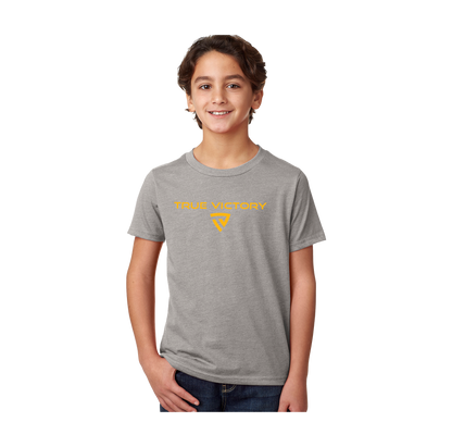 Youth Victorious Dark Heather Gray Tee