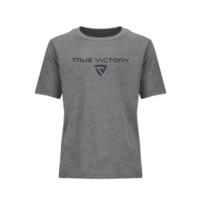 Youth Victorious Dark Heather Gray Tee