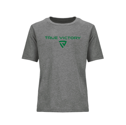 Youth Victorious Dark Heather Gray Tee