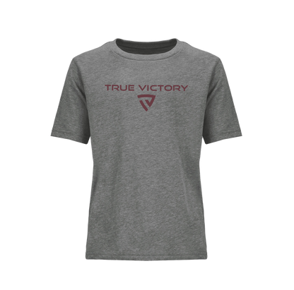 Youth Victorious Dark Heather Gray Tee