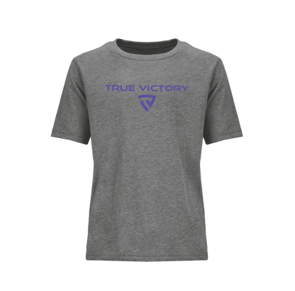 Youth Victorious Dark Heather Gray Tee