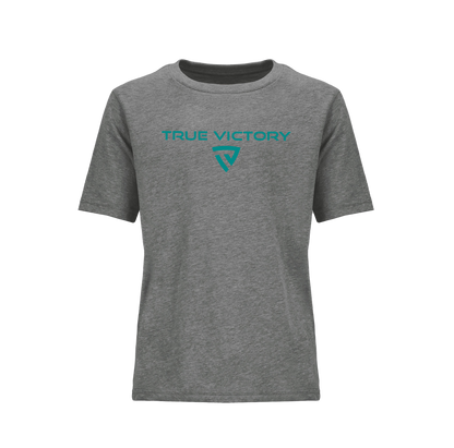 Youth Victorious Dark Heather Gray Tee