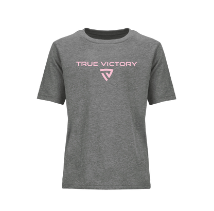 Youth Victorious Dark Heather Gray Tee