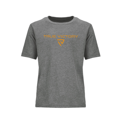 Youth Victorious Dark Heather Gray Tee
