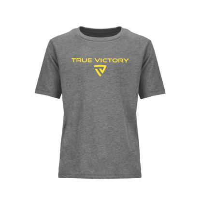 Youth Victorious Dark Heather Gray Tee