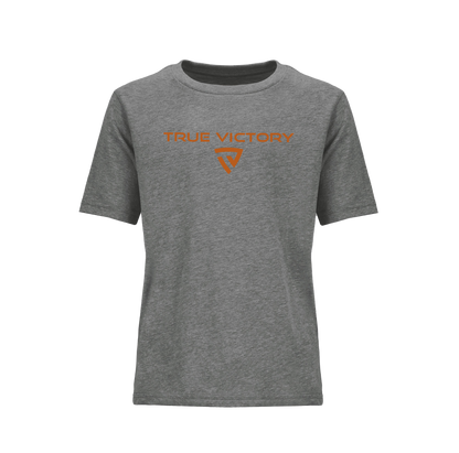 Youth Victorious Dark Heather Gray Tee
