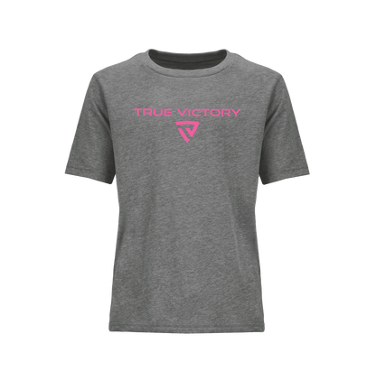 Youth Victorious Dark Heather Gray Tee