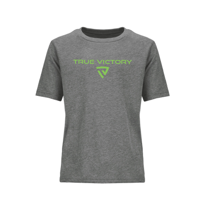 Youth Victorious Dark Heather Gray Tee