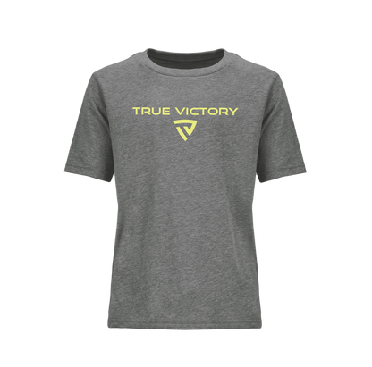 Youth Victorious Dark Heather Gray Tee