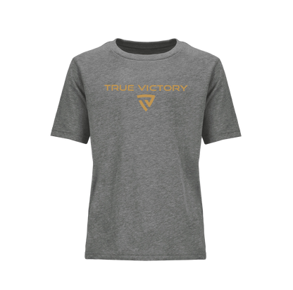 Youth Victorious Dark Heather Gray Tee