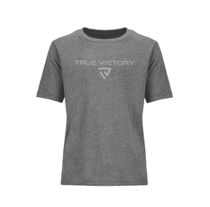Youth Victorious Dark Heather Gray Tee