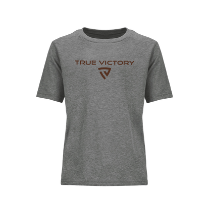 Youth Victorious Dark Heather Gray Tee