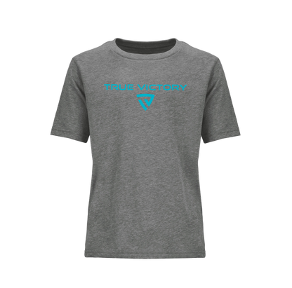 Youth Victorious Dark Heather Gray Tee