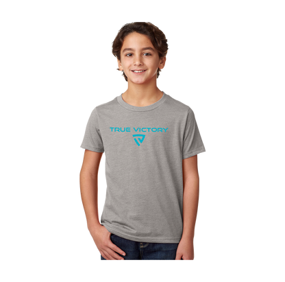 Youth Victorious Dark Heather Gray Tee