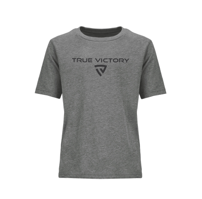 Youth Victorious Dark Heather Gray Tee