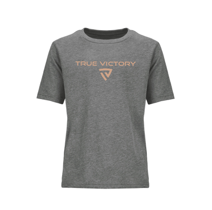 Youth Victorious Dark Heather Gray Tee