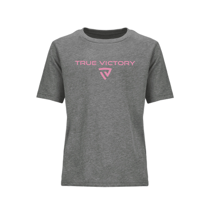Youth Victorious Dark Heather Gray Tee