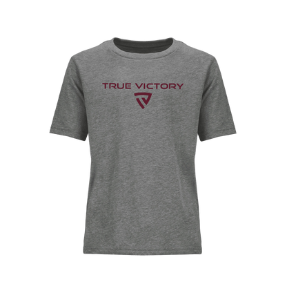 Youth Victorious Dark Heather Gray Tee