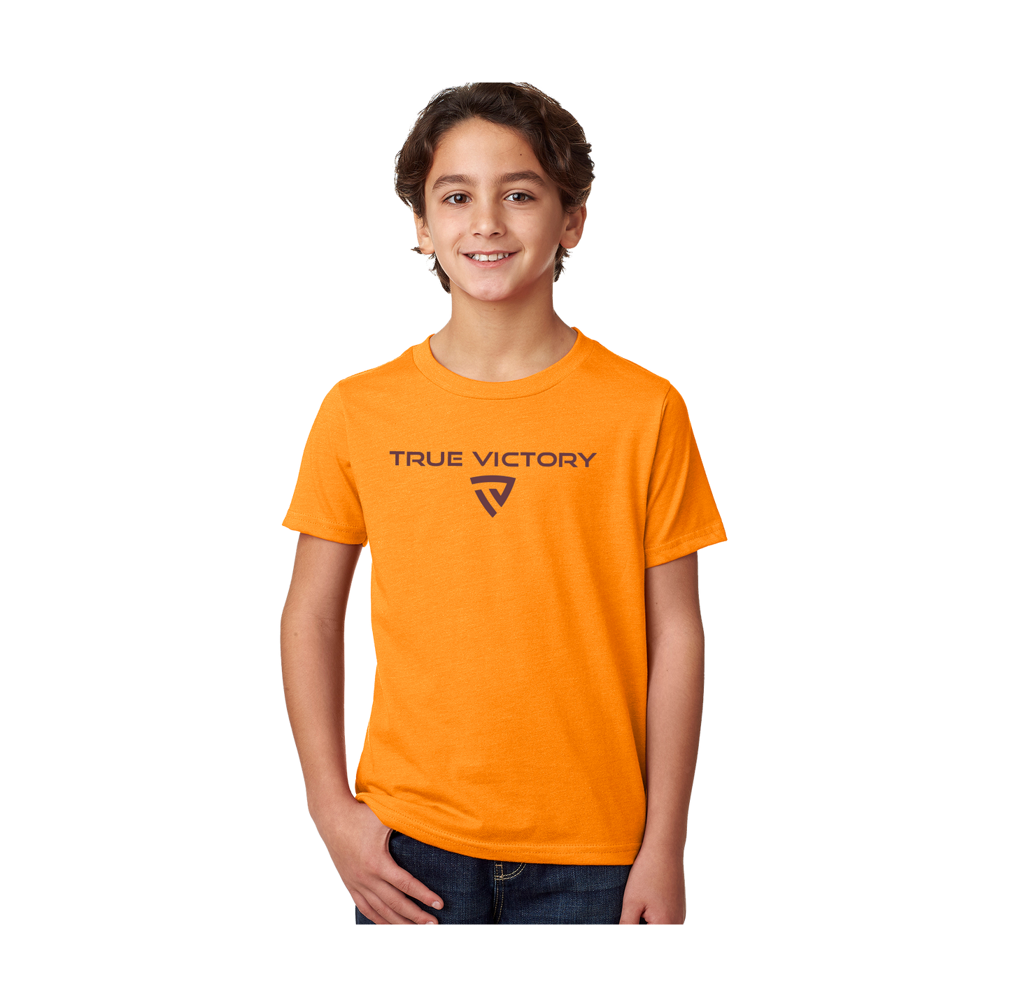 Youth Victorious Orange Tee