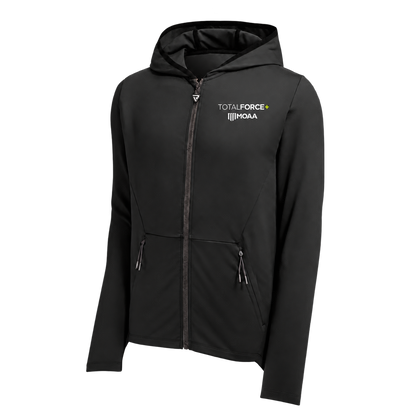 Men’s TotalForce+ Elite Jacket — front, approved co-brand and True Victory shield zipper pull