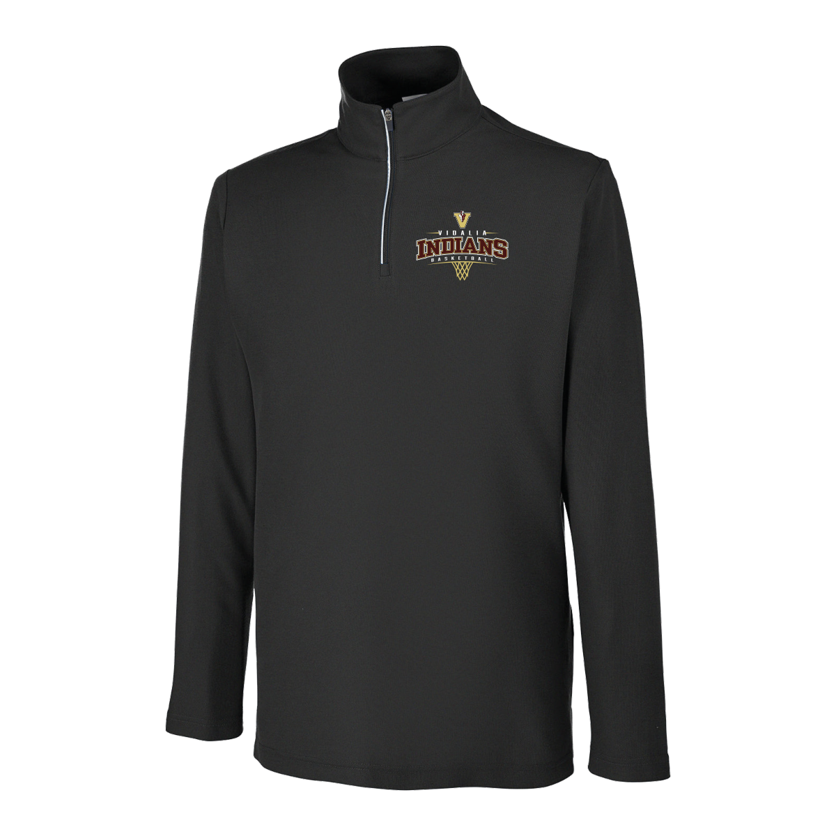 Vidalia High School basketball quarter charcoal