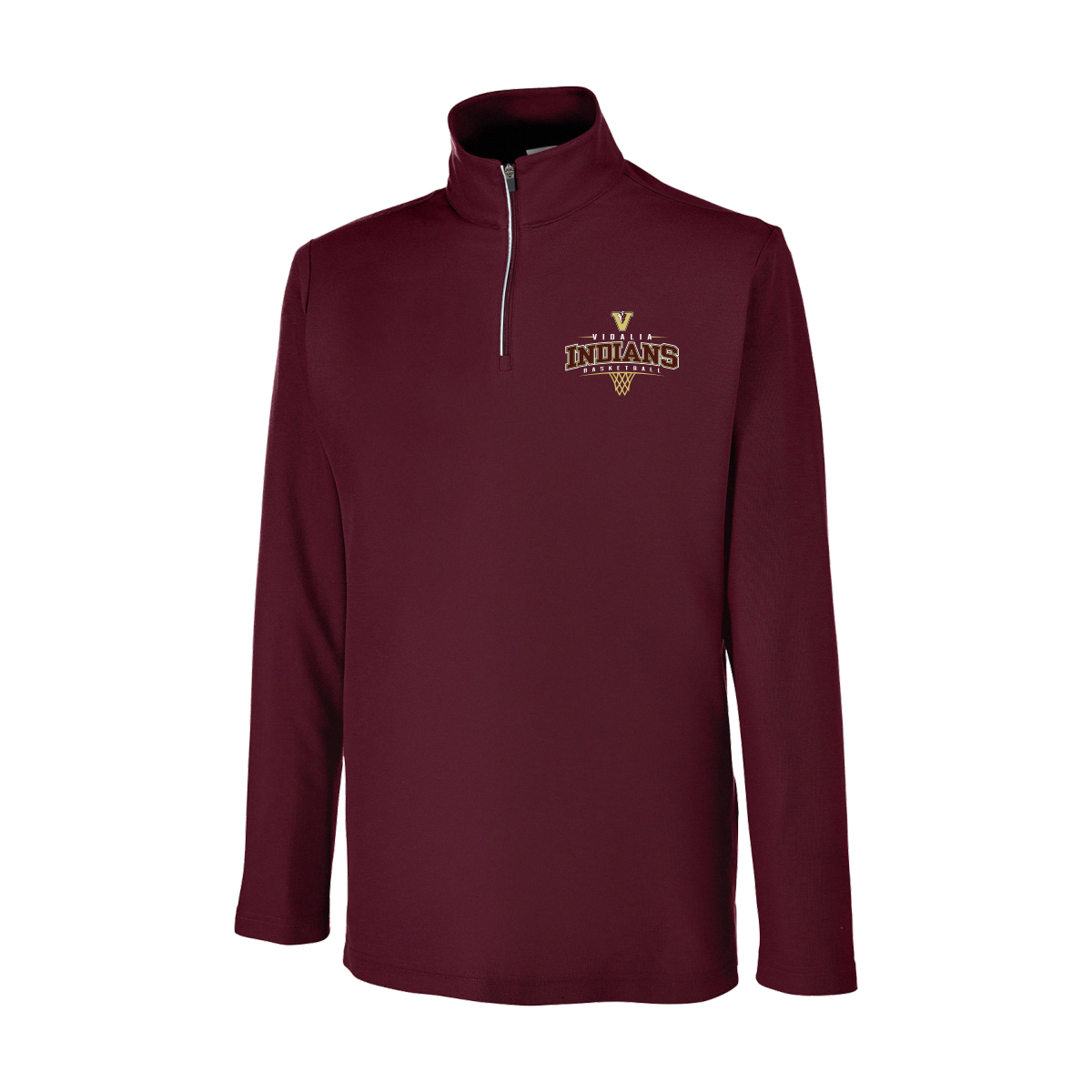 Vidalia High School basketball quarter maroon