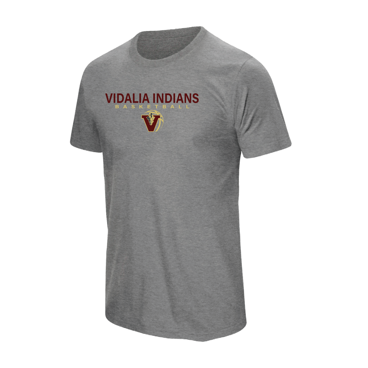Vidalia High School basketball tee gray