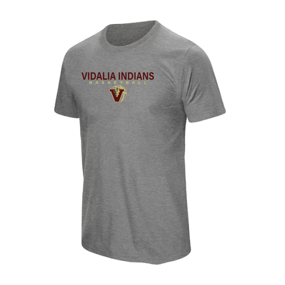 Vidalia High School basketball tee gray