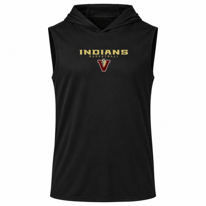 Vidalia Basketball Shootaround Jersey in black, front