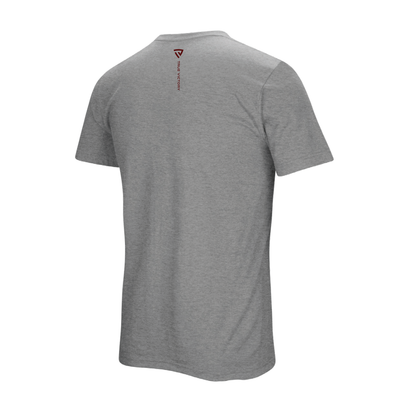 Vidalia shirt in heather gray with True Victory back branding