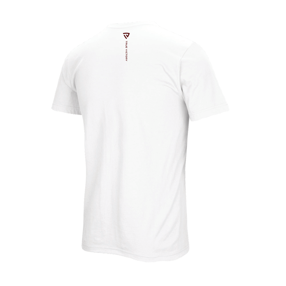 Vidalia shirt in white with True Victory back branding