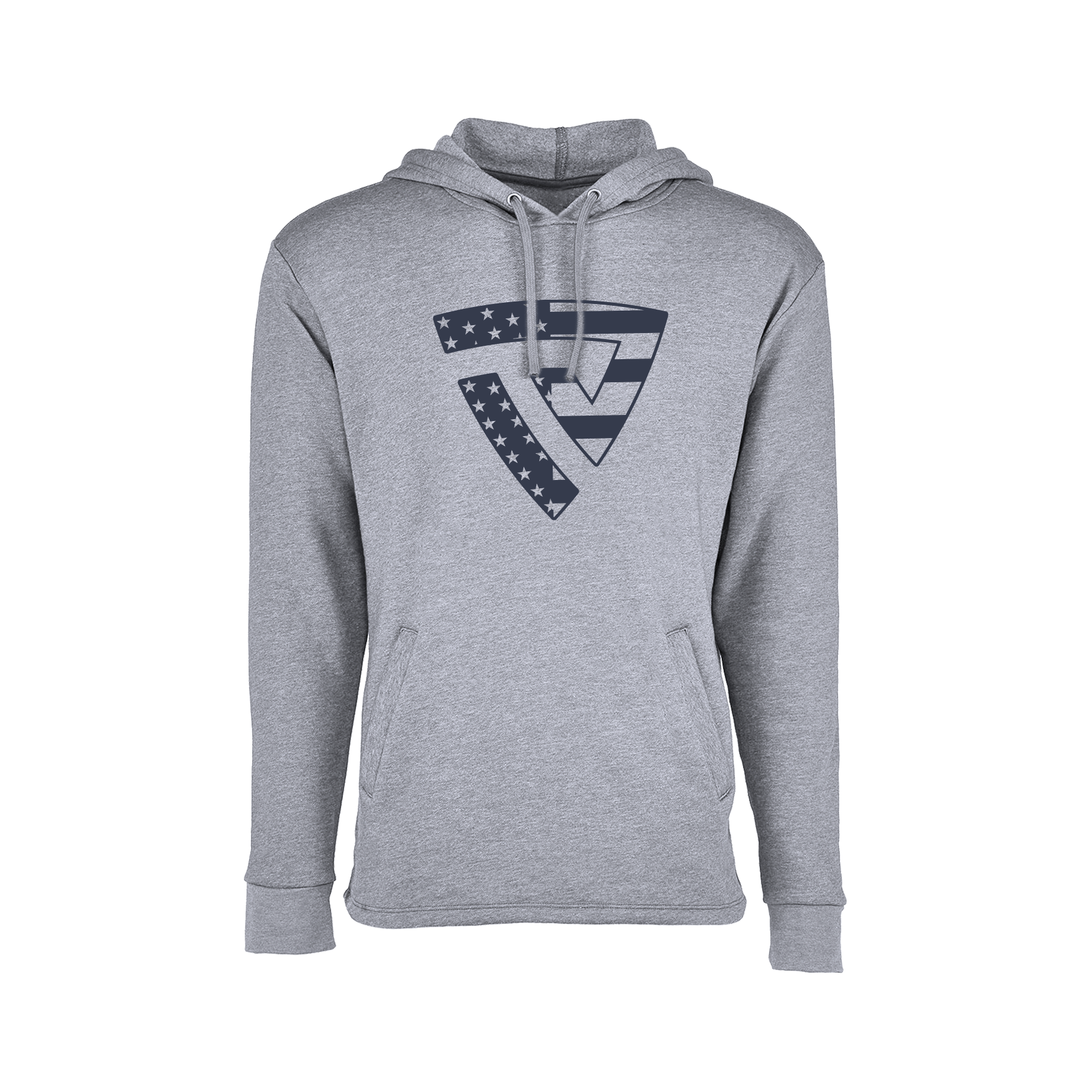 Men's Stars and Stripes Heathered Hoodie