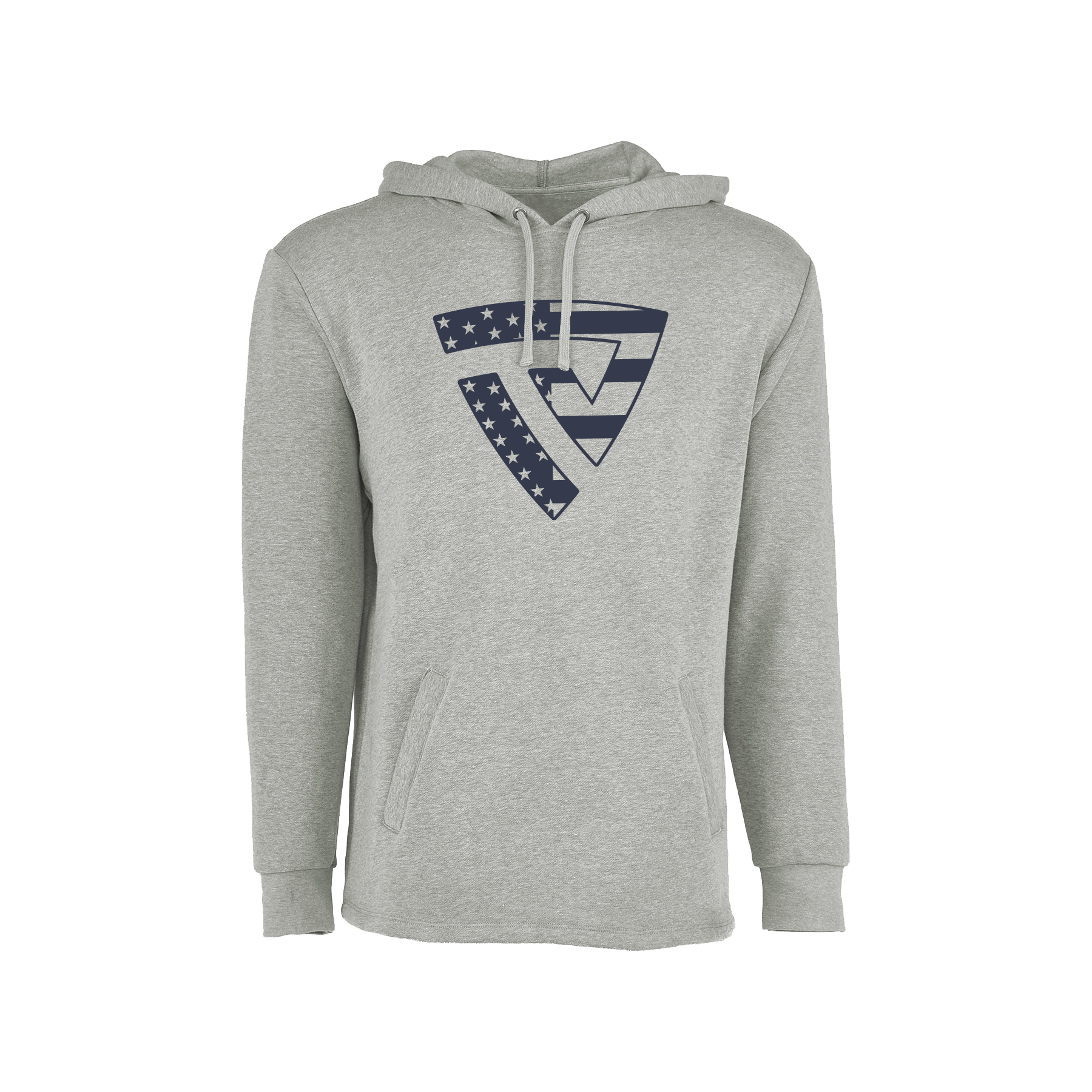 Men's Stars and Stripes Heathered Hoodie