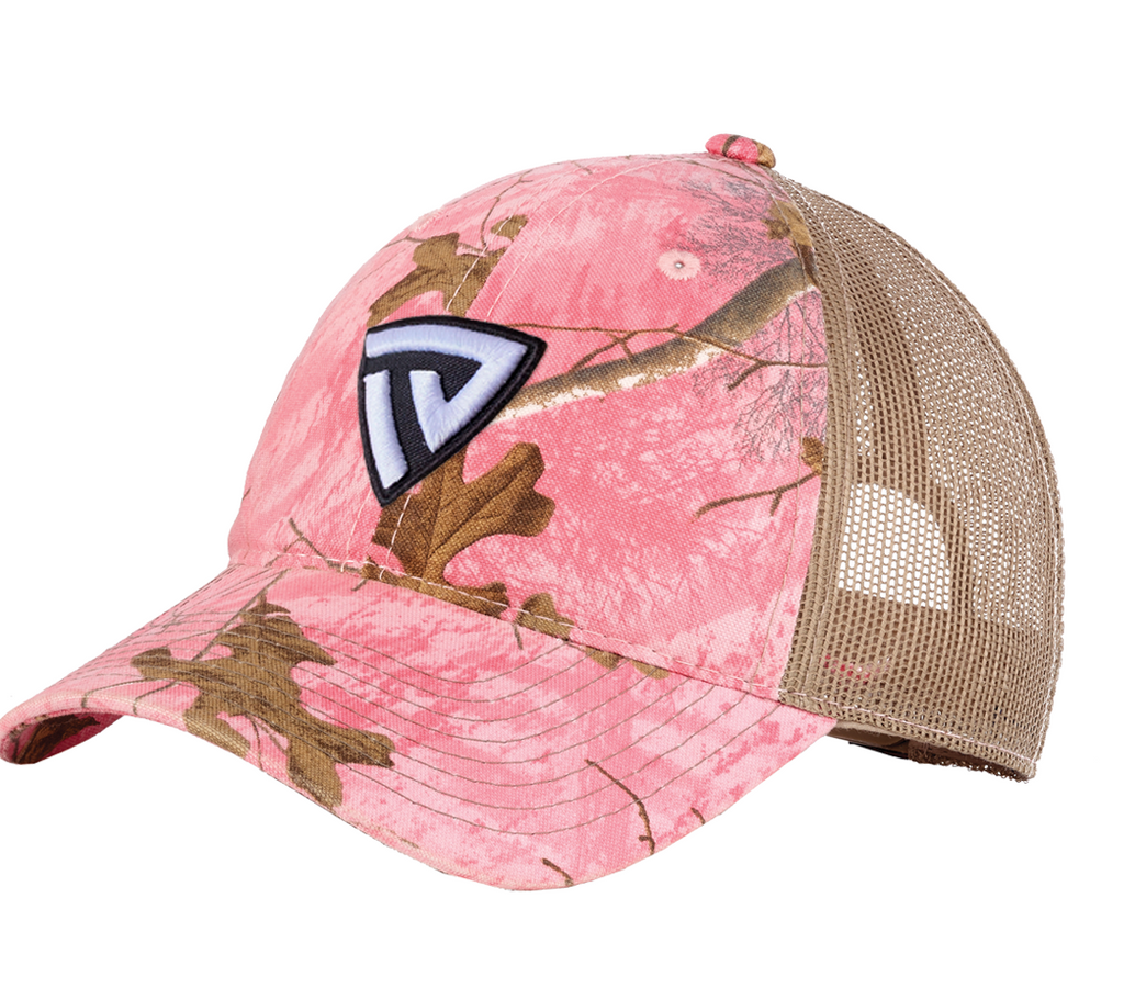 RealTree Xtra Pink Tan Mesh Camo Hat