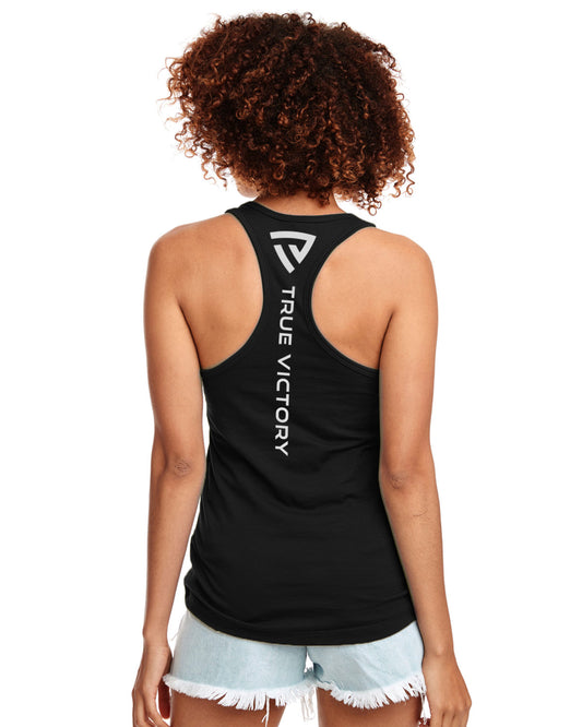 Women's Black Legacy Racerback Tank