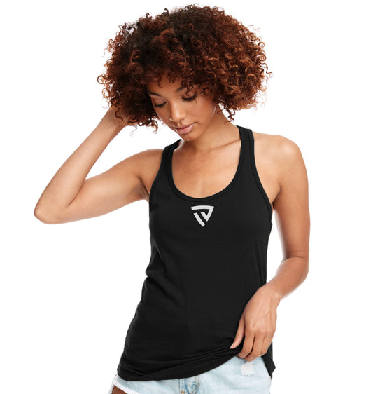 Women's Black Legacy Racerback Tank