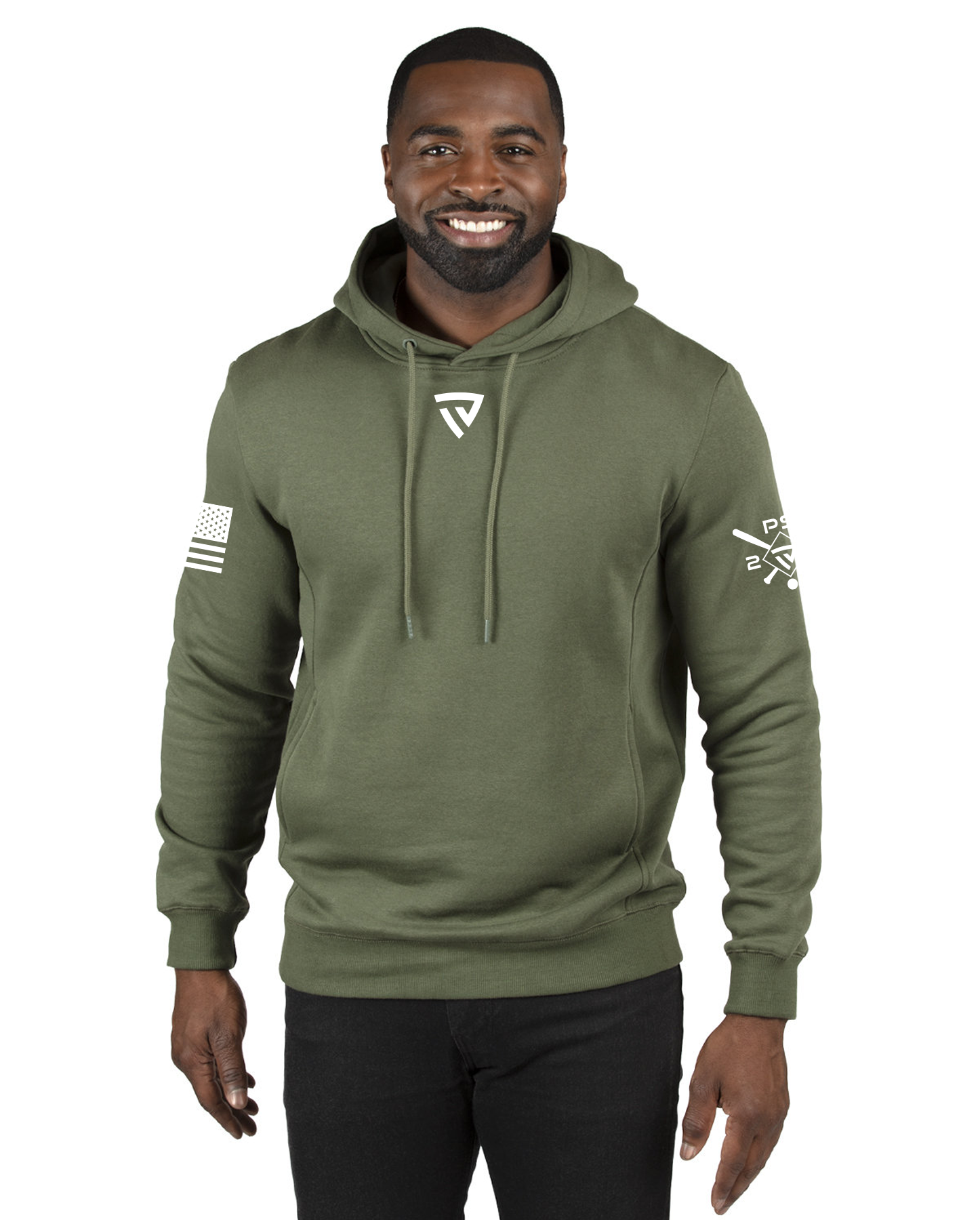 Men's Freedom Is Not Free X PS20 Military Green Hoodie
