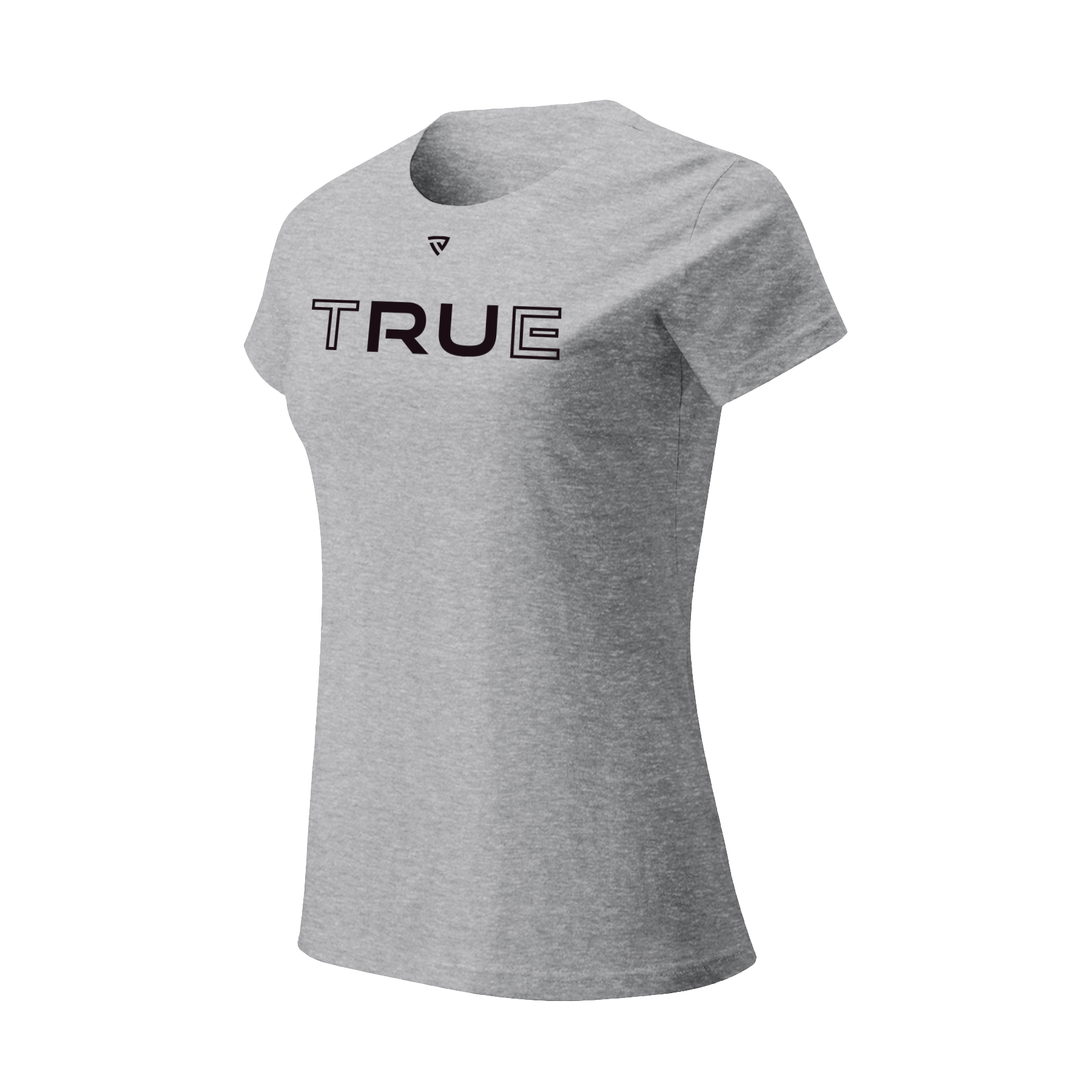 Women's RU TRUE Heather Gray Tee